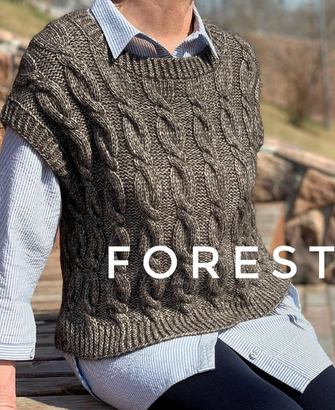 Жилет Forest (miroshka_knitwear)