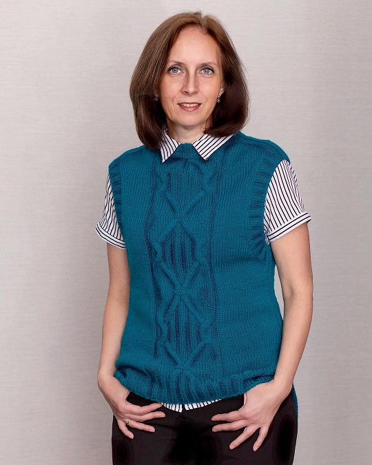 Жилет Nikole (nastasya_wool)
