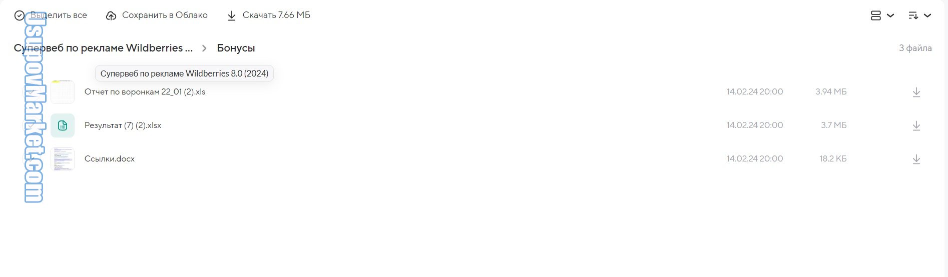 СуперВеб 8 по рекламе на Wildberries. Январь 2024.  Тариф Теория + (Антон Ланцов)